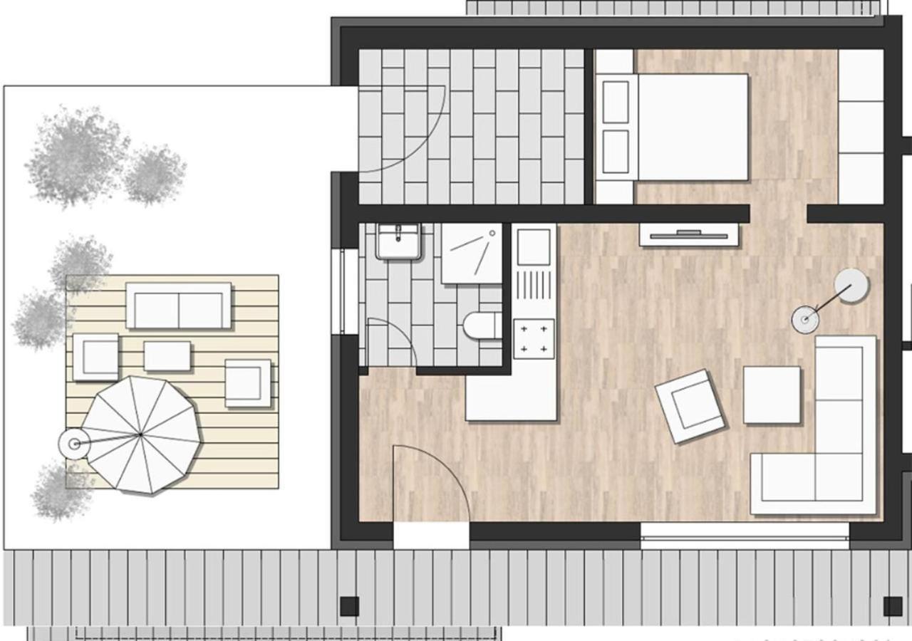 Apartmán Rurtal De Luxe Simmerath Pokoj fotografie